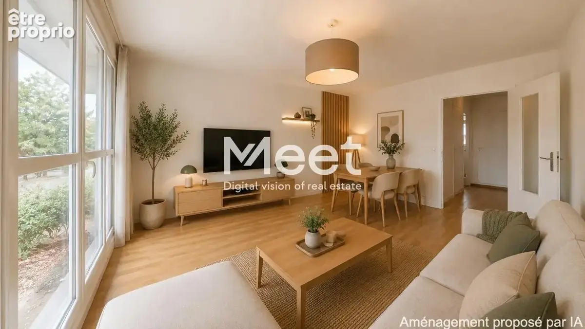 Appartement - 2 chambres - parking - cave - photo 3