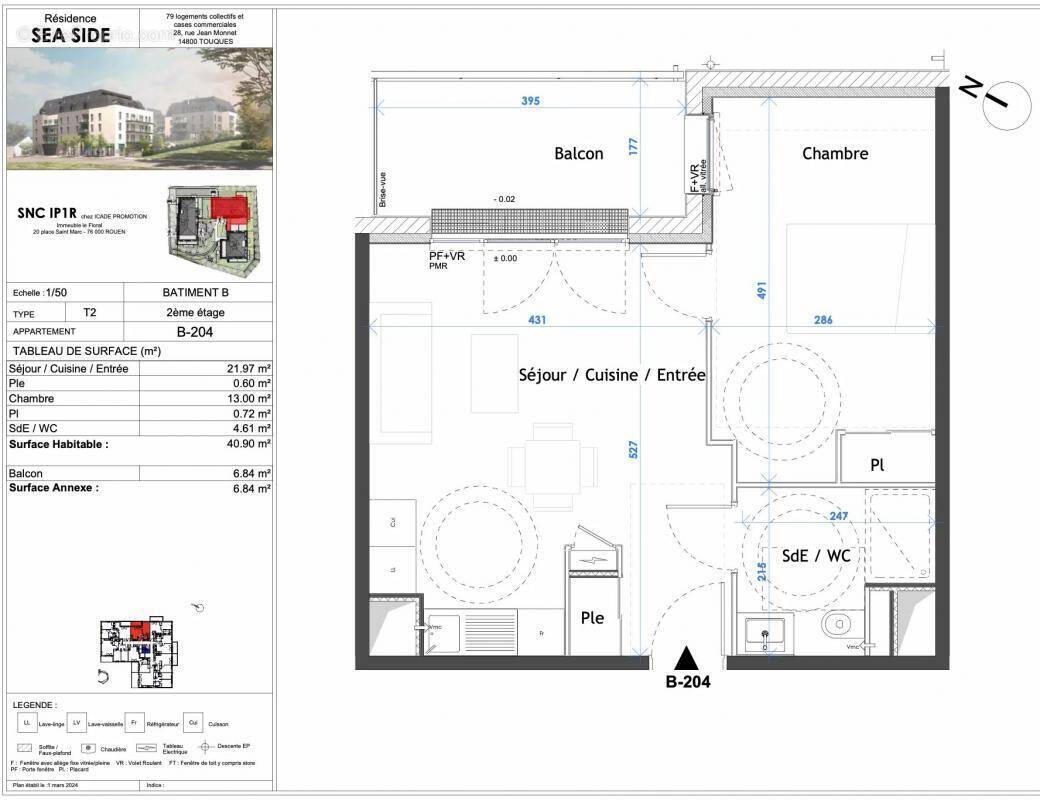 Appartement à TOUQUES