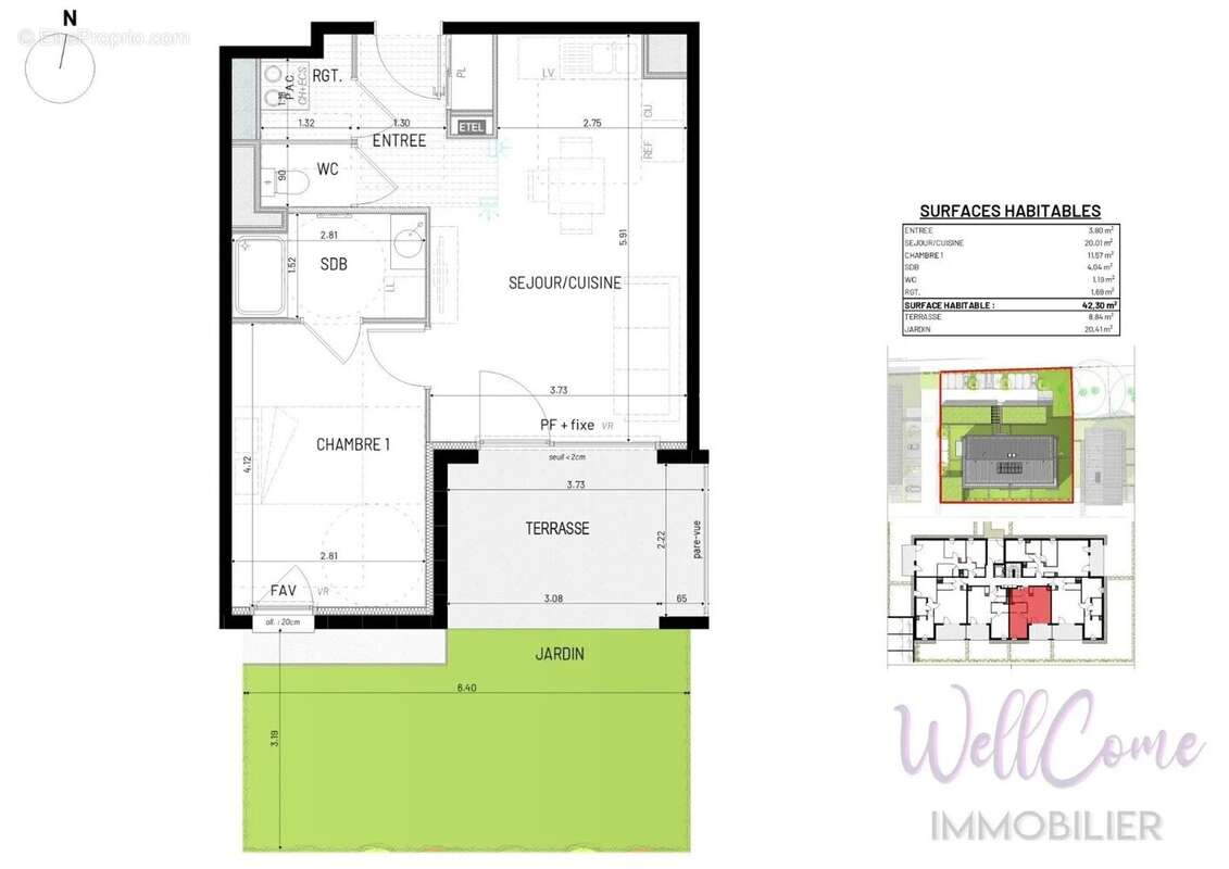 Appartement à ALBENS