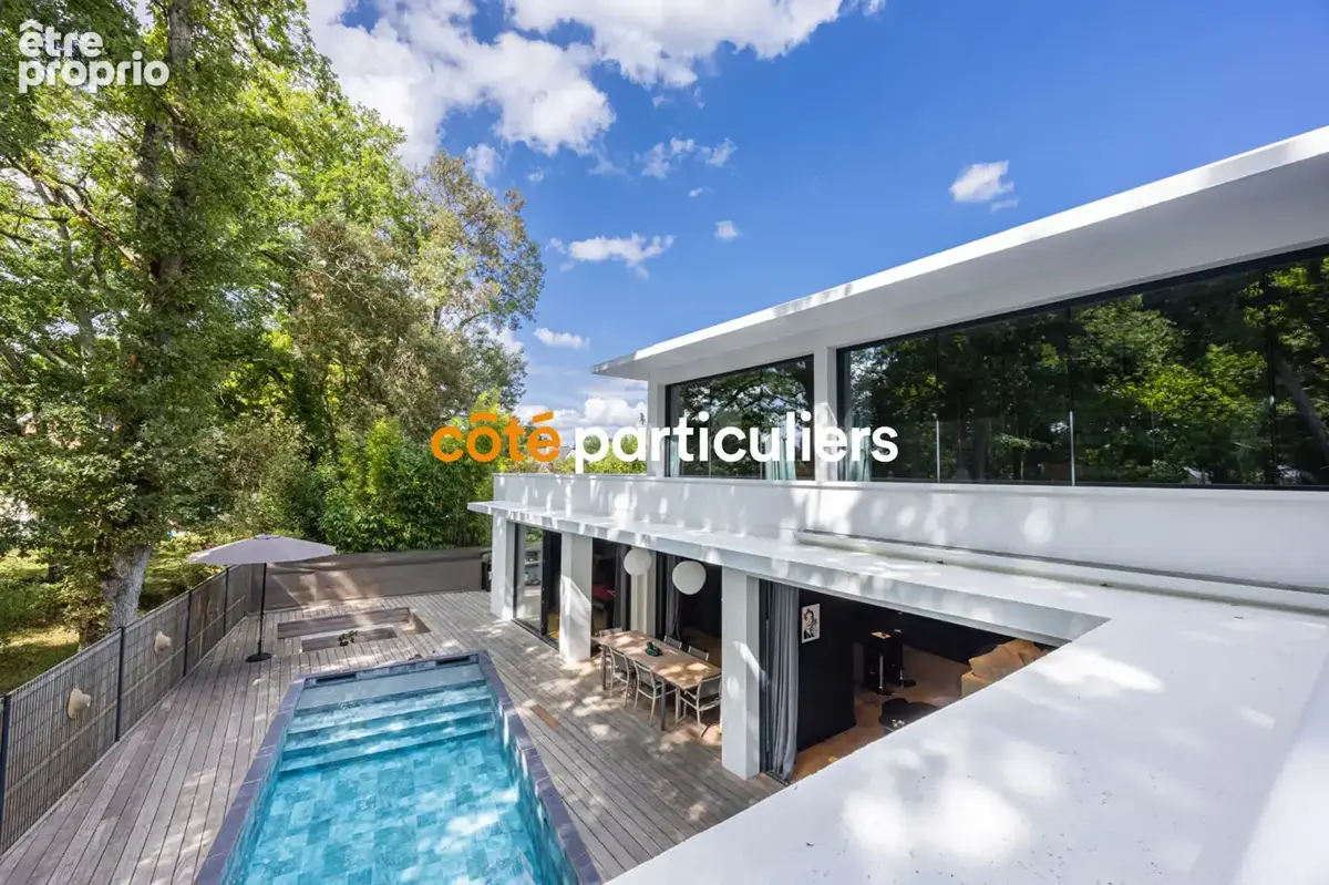 Sucé-sur-erdre - - maison contemporaine au style californien - - 260m2 utiles - - calme - - piscine - - standing - photo 2