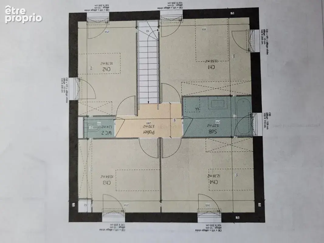 Halluin maison  individuelle récente 4 chambres - photo 3