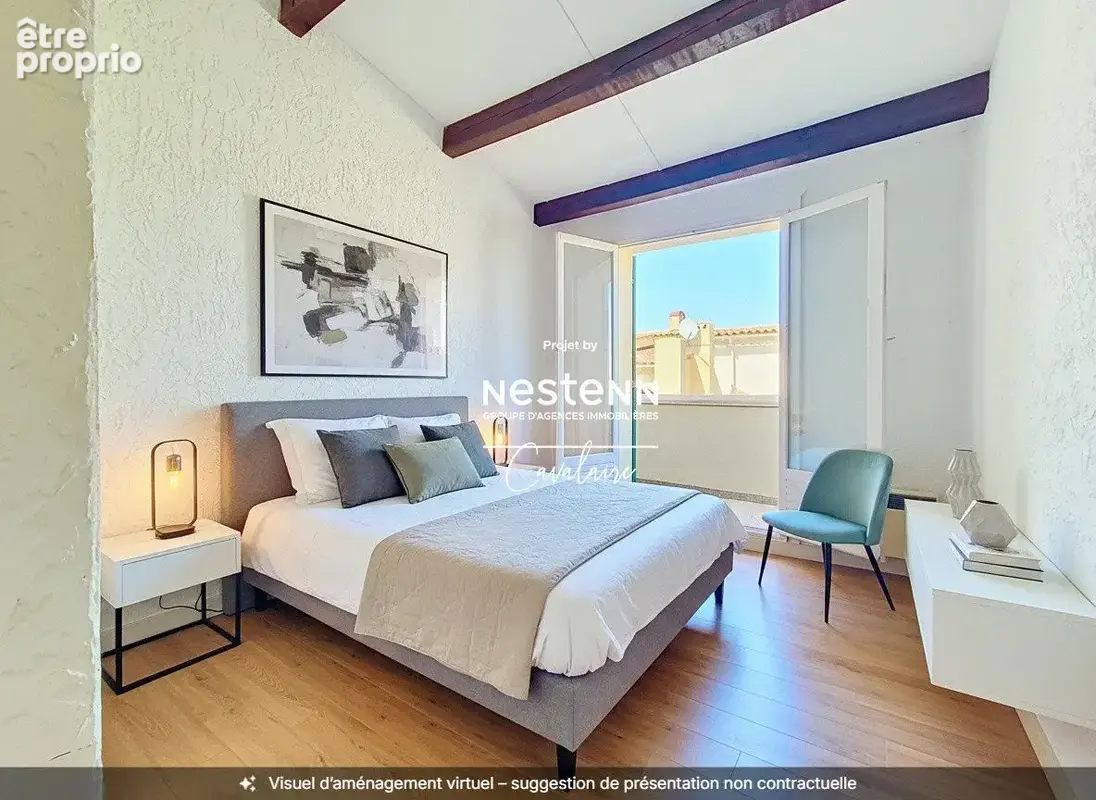 Plages, commerces et port accessibles à pied pour cet appartement 3 pièces au dernier étage - photo 14