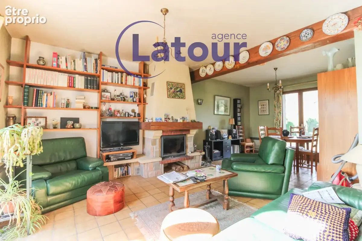 5 min rn 12. maison de 7 pieces avec sous-sol total sur  1100 m2 de terrain. - photo 2
