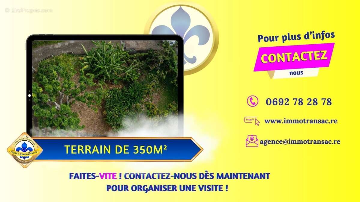 Terrain à SAINT-DENIS