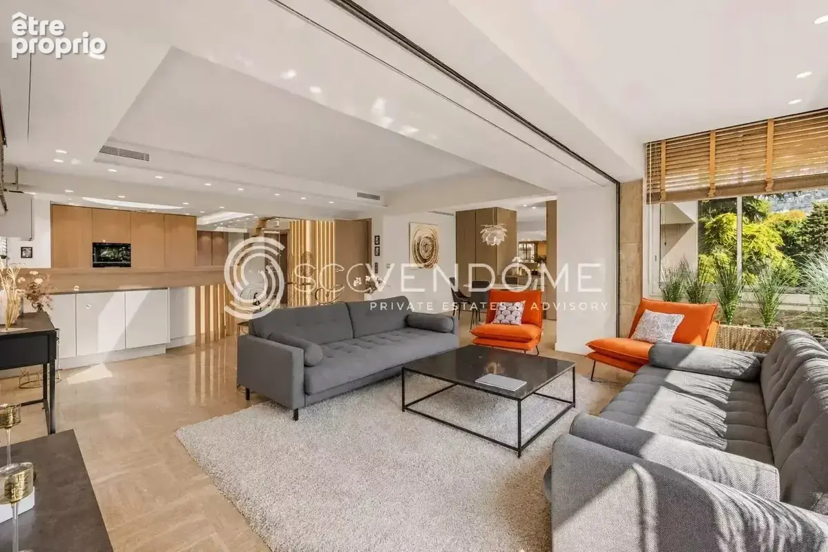 Cannes montfleury duplex 152m² renove 3 chambres toit terrasse 130m² - photo 4