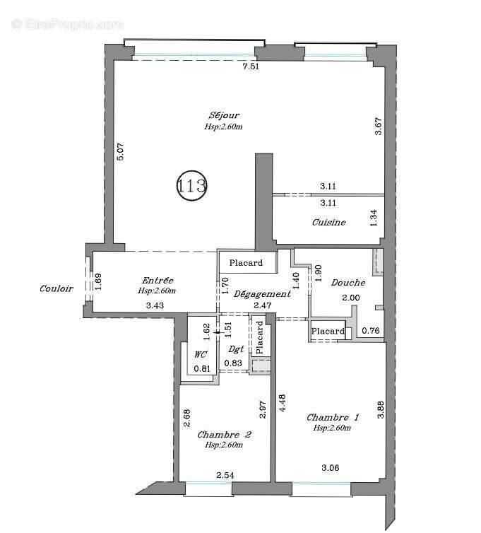 Appartement à PARIS-7E