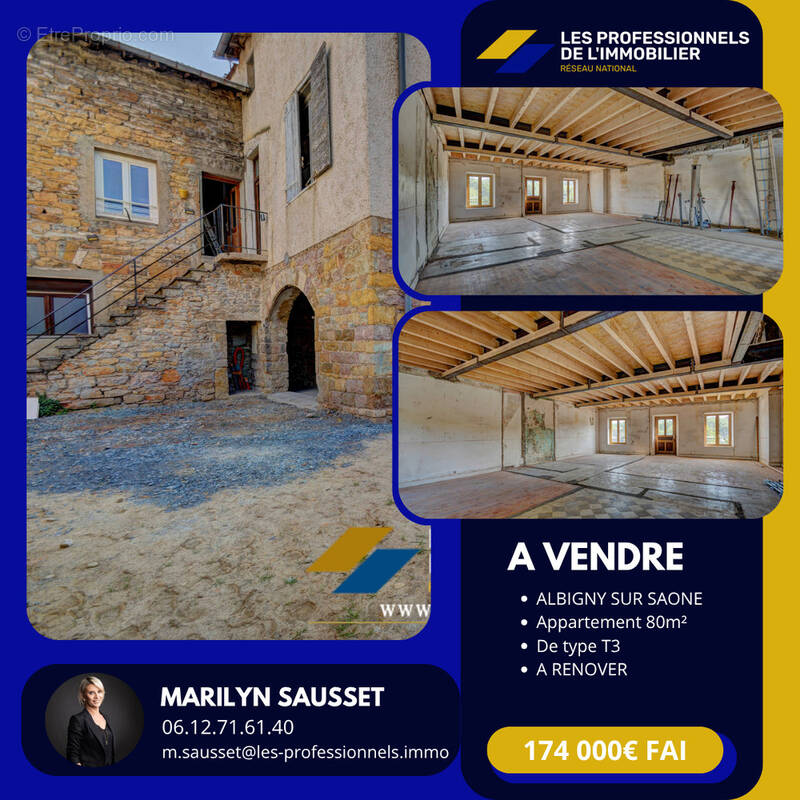 Appartement à ALBIGNY-SUR-SAONE