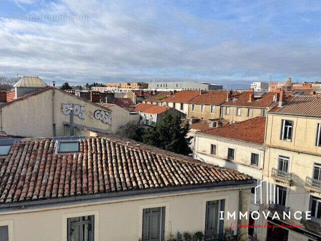 Vue sud ouest - Appartement à MONTPELLIER