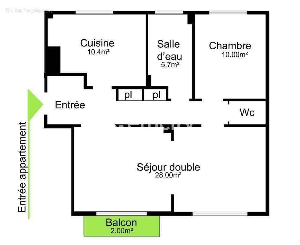 Appartement - photo 3