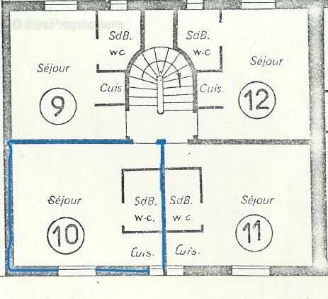 Appartement à PARIS-17E