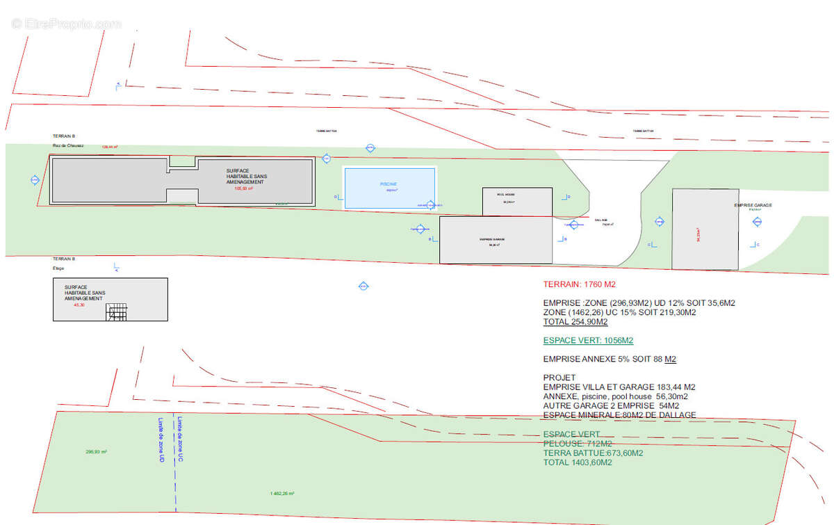Terrain à PLAN-DE-LA-TOUR
