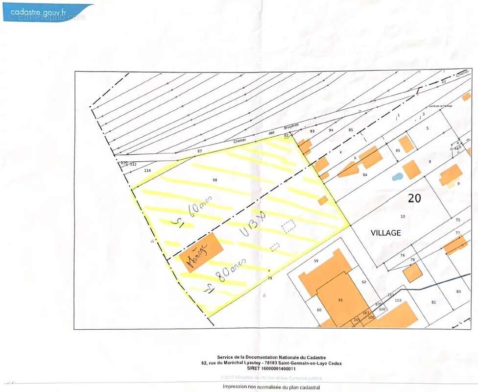 Terrain à NIEDERBRONN-LES-BAINS