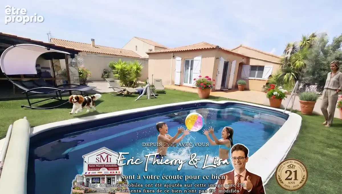 Votre havre de paix à deux pas du Canal du Midi  - magnifique maison de plain-pied T4  libre 4 faces avec PISC - photo 3