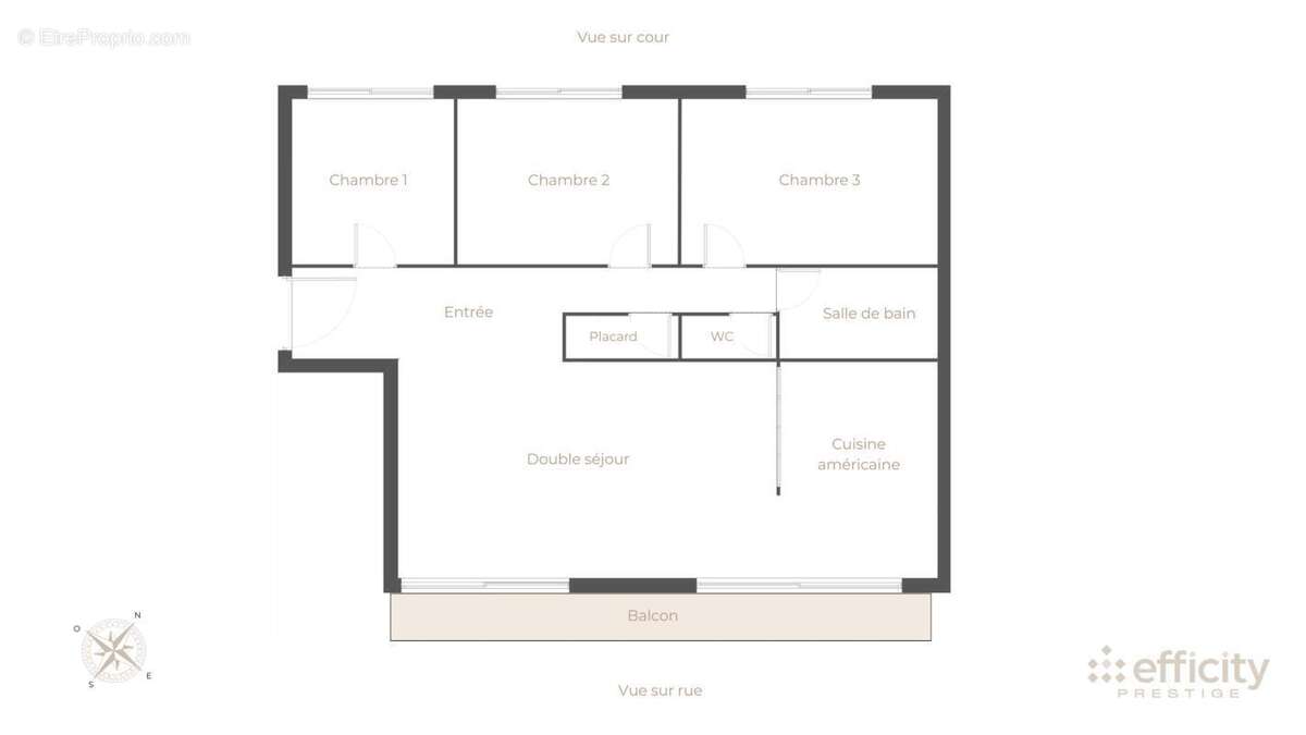 Appartement à COURBEVOIE