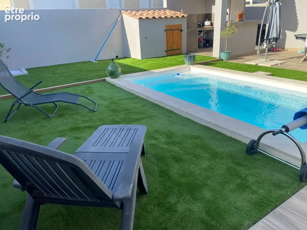 A vendre villa T4 de plain-pied 107 m2 avec piscine et garage - photo 17