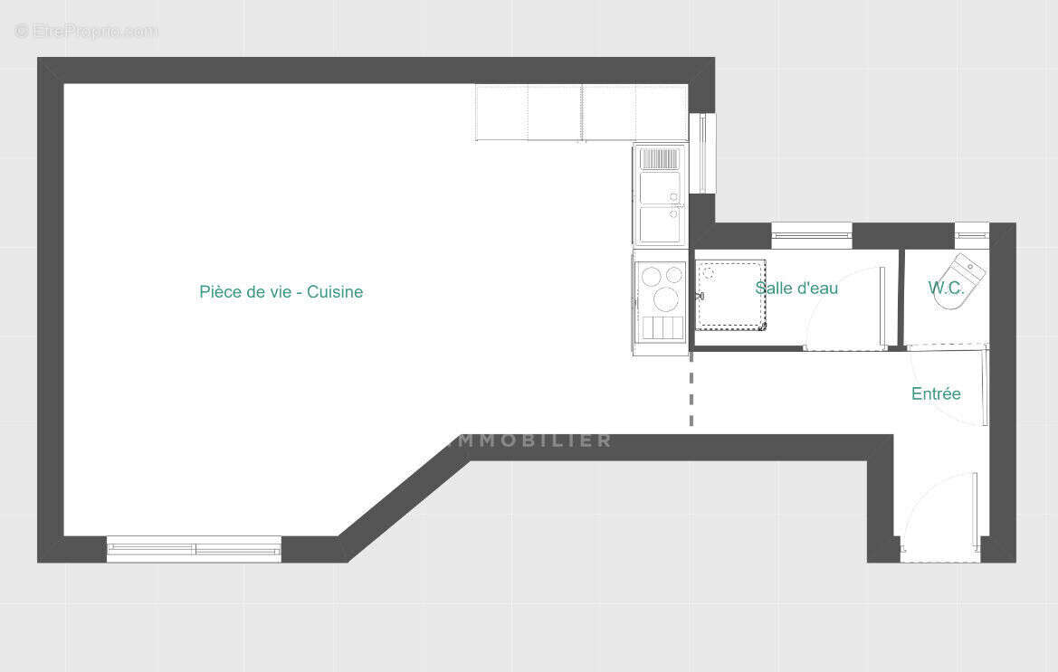 Appartement à LEVALLOIS-PERRET