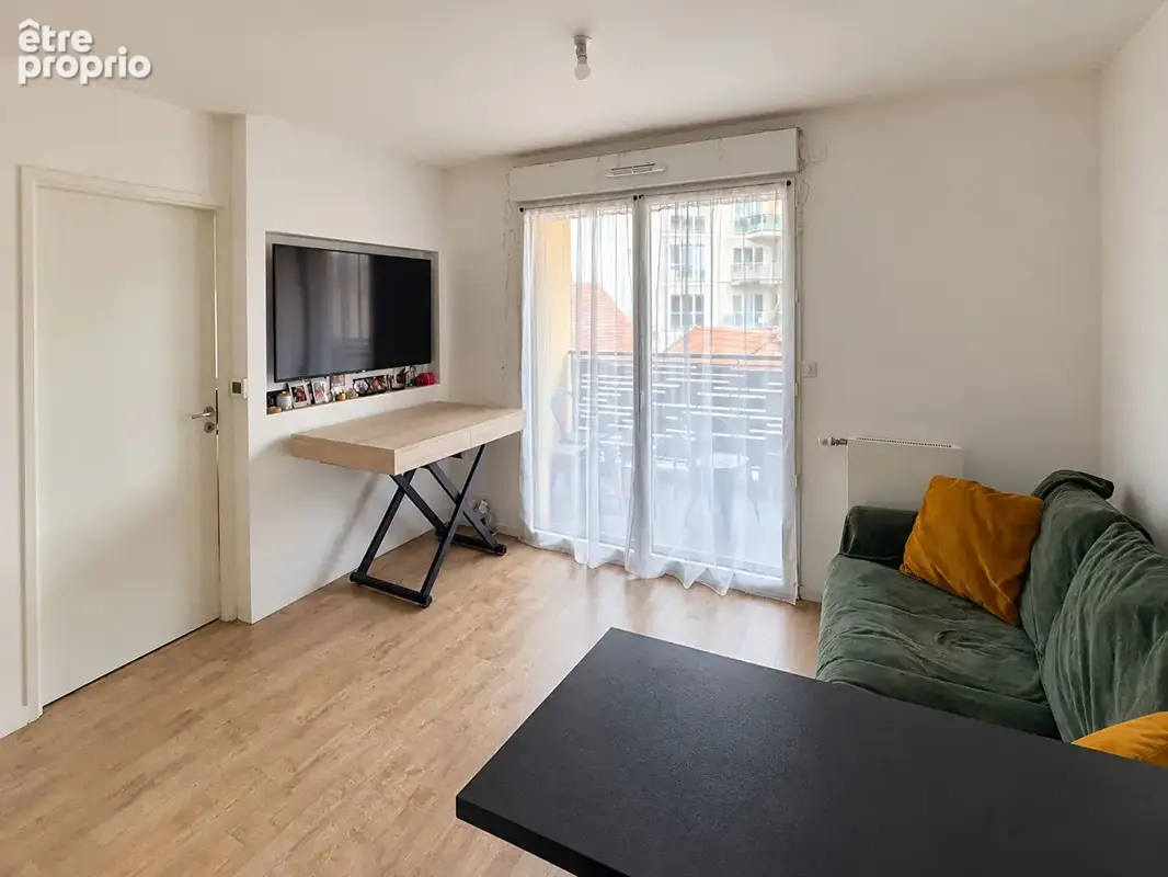 2P  immeuble 2019 Balcon Parking 37m² parfait état! - photo 6