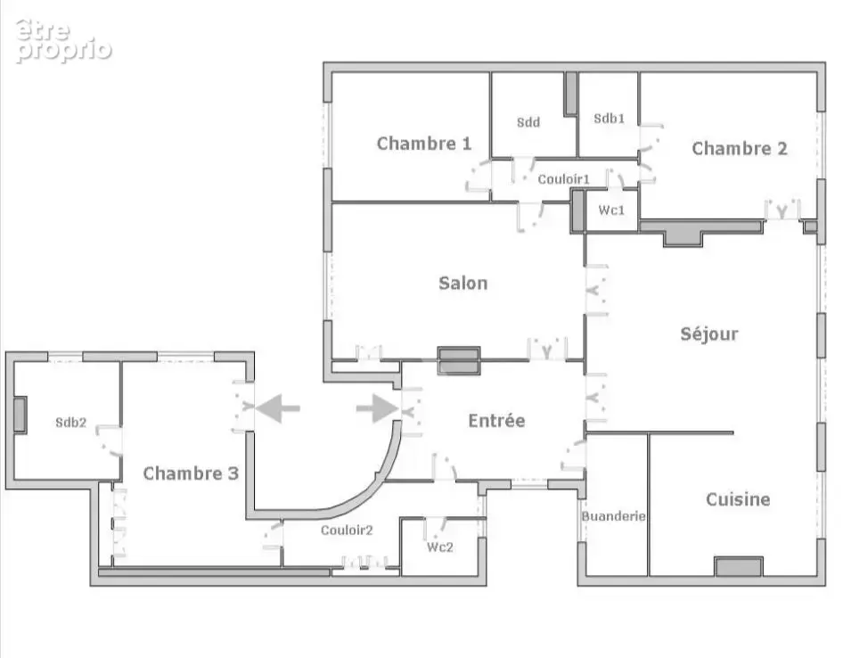 Appartement Familial ou profession libérale - photo 7