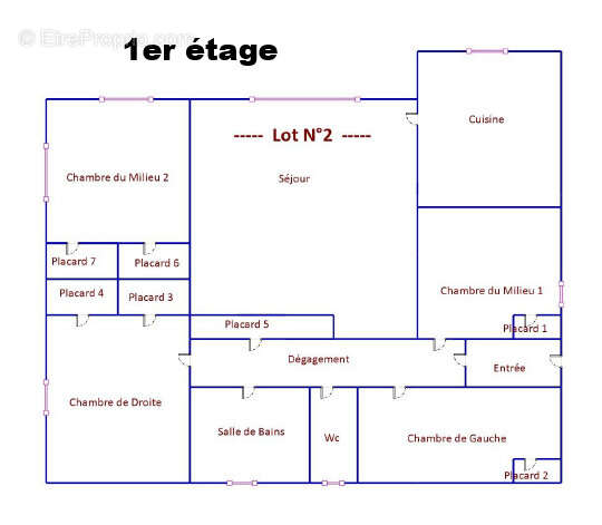Maison 450 m2 - 4 appartements - photo 35