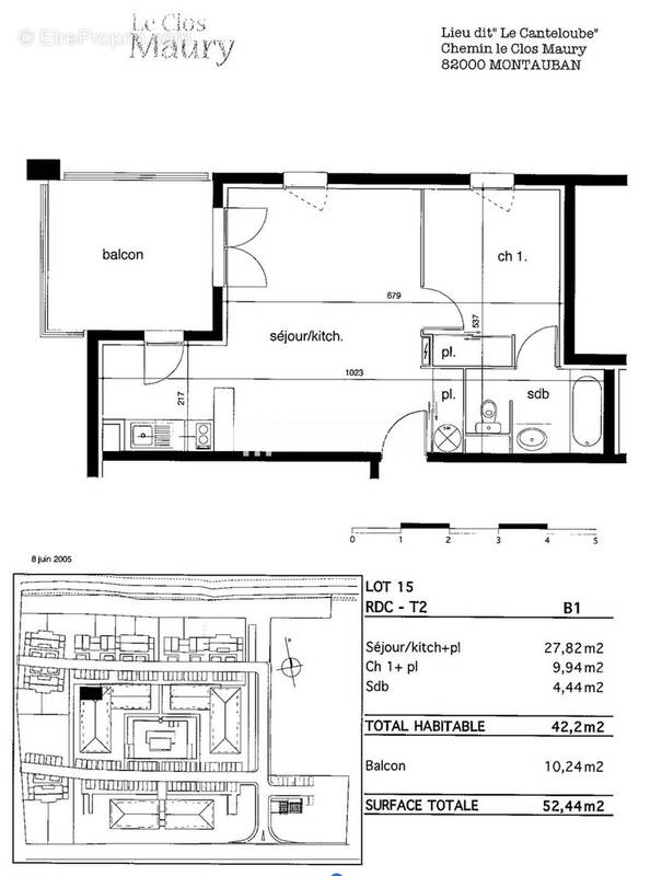 Appartement à MONTAUBAN