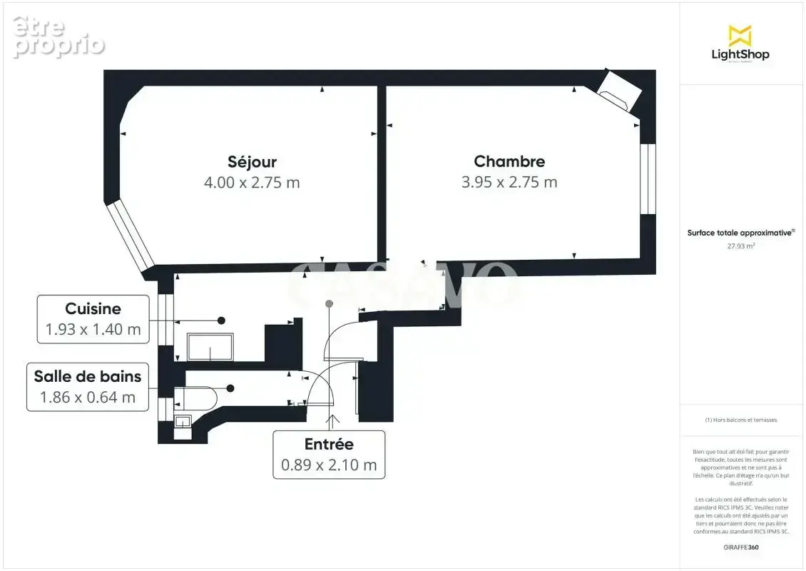 Vente Appartement 2 pièces de 28m² - 92100 Boulogne-Billancourt - photo 3