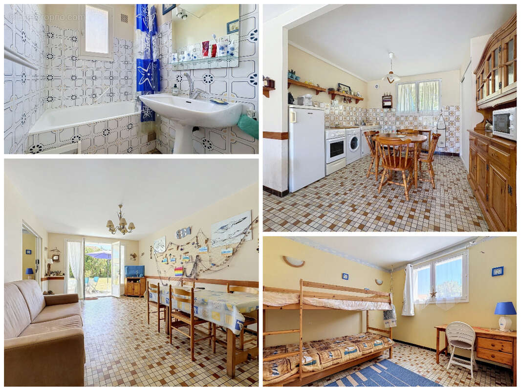 Ensemble immobilier de 4 appartements T3   226 m2   Terrain de 1 400 m2   Fort potentiel   Notre-Dame-de-Monts - photo 12