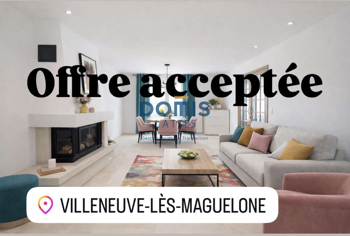 Maison à VILLENEUVE-LES-MAGUELONE