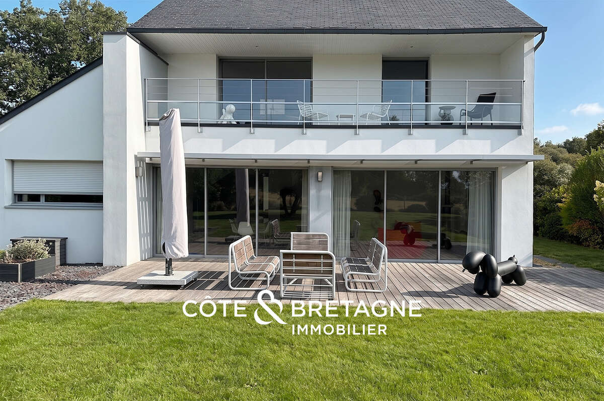 Maison d’architecte a theix-noyalo dans le morbihan  réf : 2026154 - photo 20