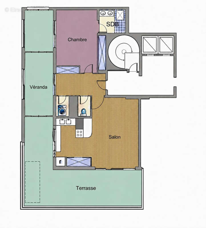 Appartement à PARIS-16E