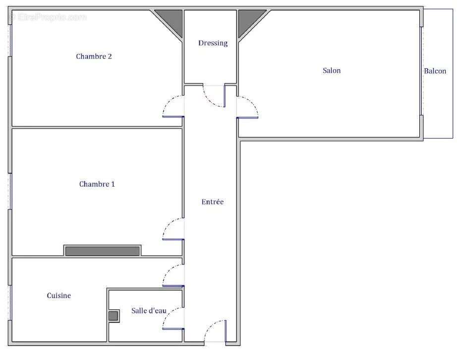 3 pieces vendu loue - photo 9