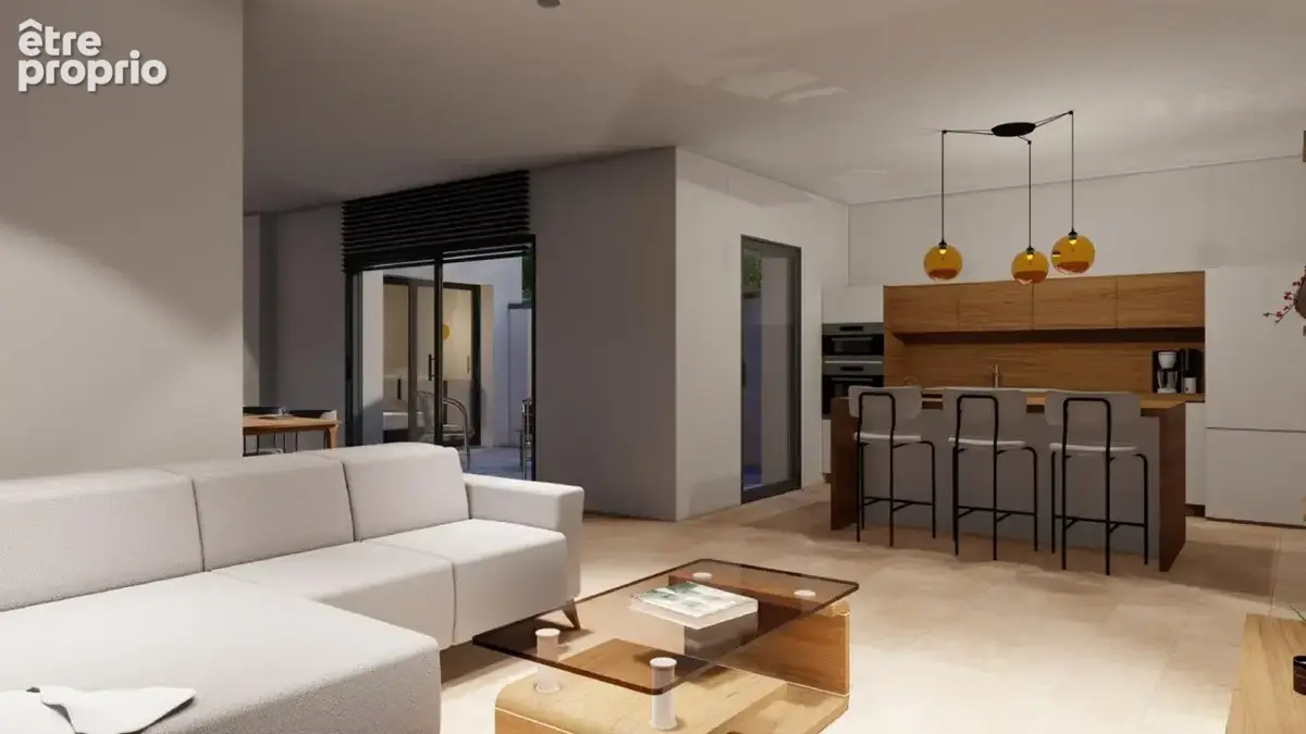 Maison contemporaine plain pied - 114 m² - grand champ centre - photo 7