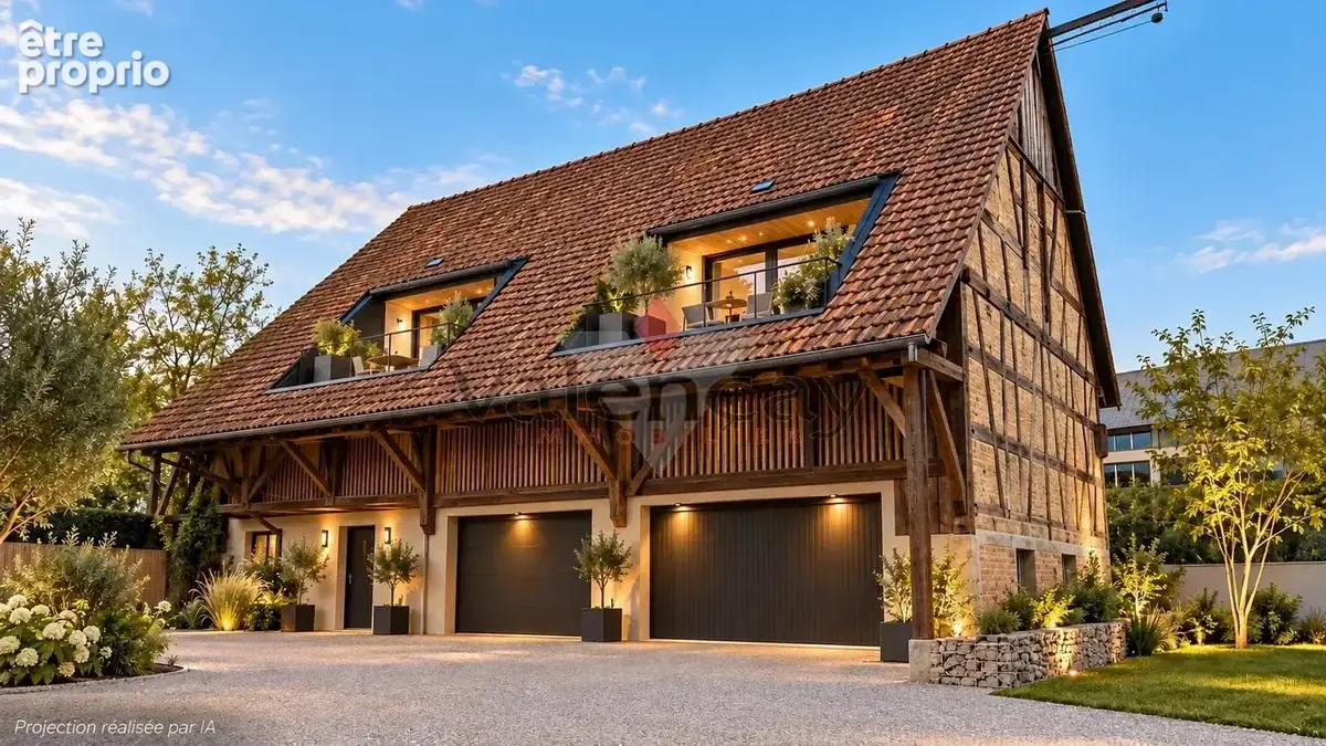 Buschwiller – aux portes de la suisse – grange alsacienne à réinventer - photo 2