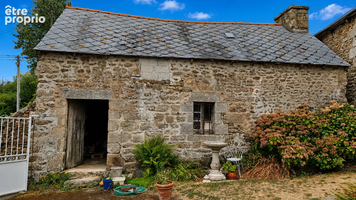 CÔTES-D'ARMOR, proche Saint-Brieuc, Charmante maison en pierre 3 chambres avec logement indépendant, dépendances et terrain - photo 8