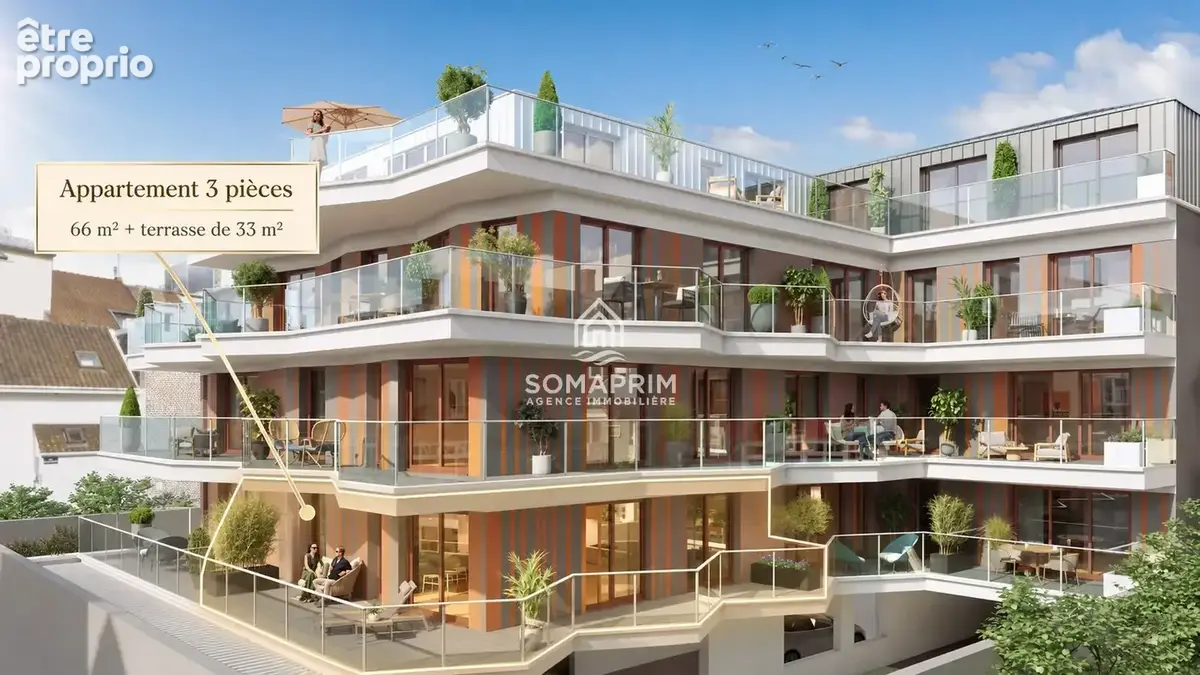 Appartement à LE TOUQUET-PARIS-PLAGE