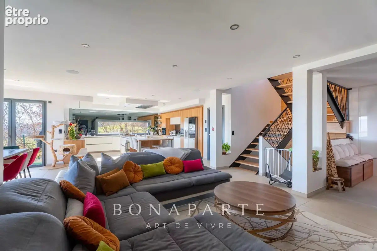 Thoiry - propriete contemporaine - vue sur les alpes - photo 13