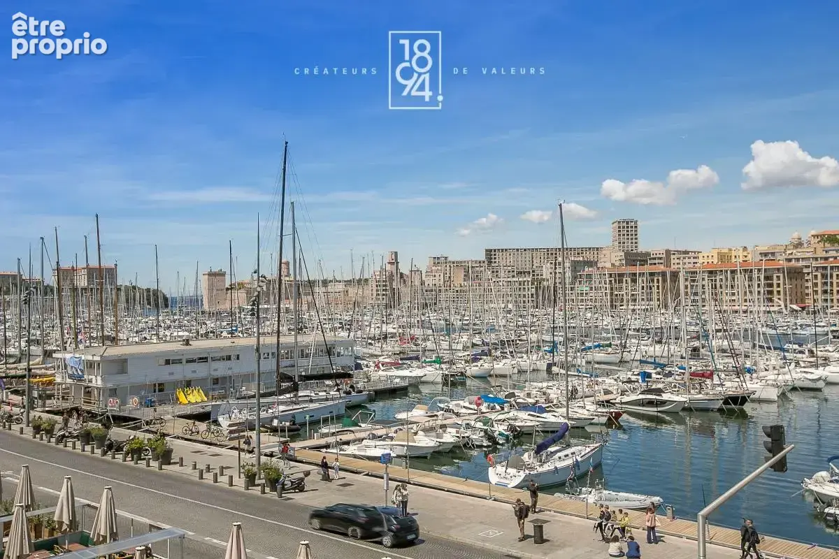 Duplex de type 3/4 entièrement rénové, d’une superficie de 130 m², situé secteur Vieux-Port avec vue mer - photo 15