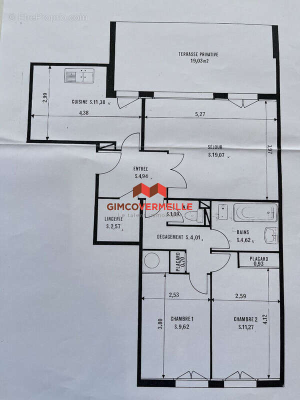 Appartement à BOUGIVAL