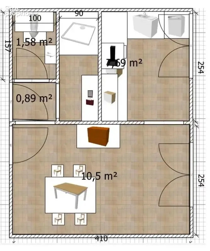 Vente Appartement Perpignan(66100) 39 500ï¿œ - photo 4
