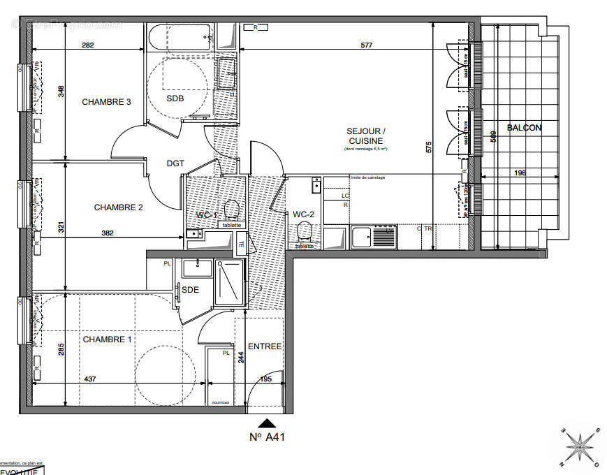 Appartement à LE PLESSIS-ROBINSON