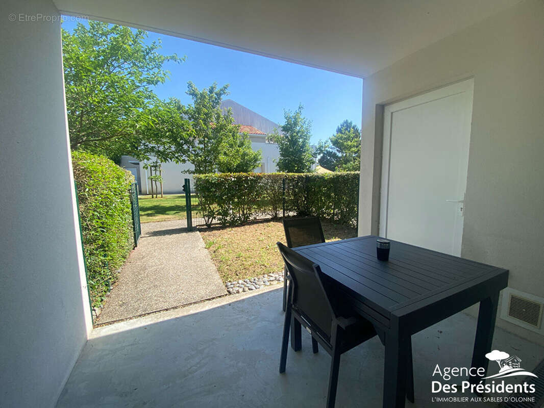 Appartement T1bis RDC terrasse jardin Parking - photo 7