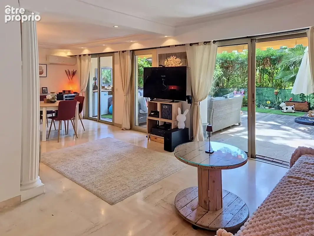 Appartement 3 p duplex rdj / le cannet - photo 3