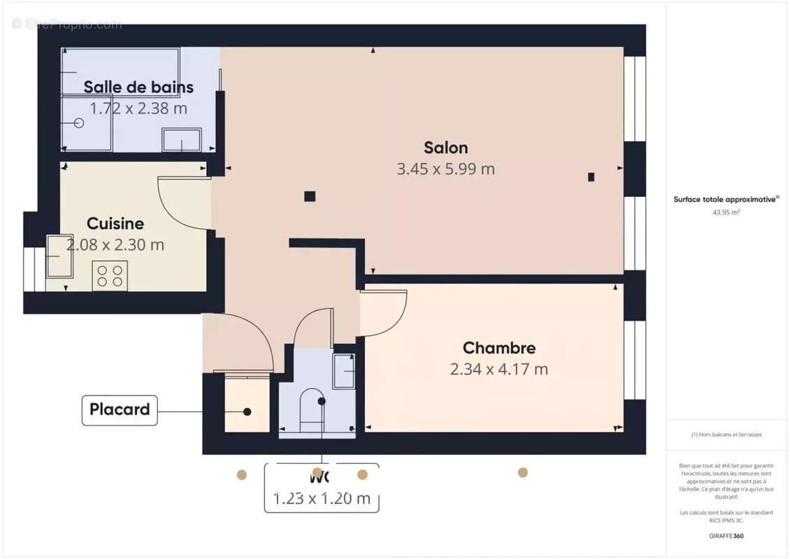 Appartement à PARIS-4E