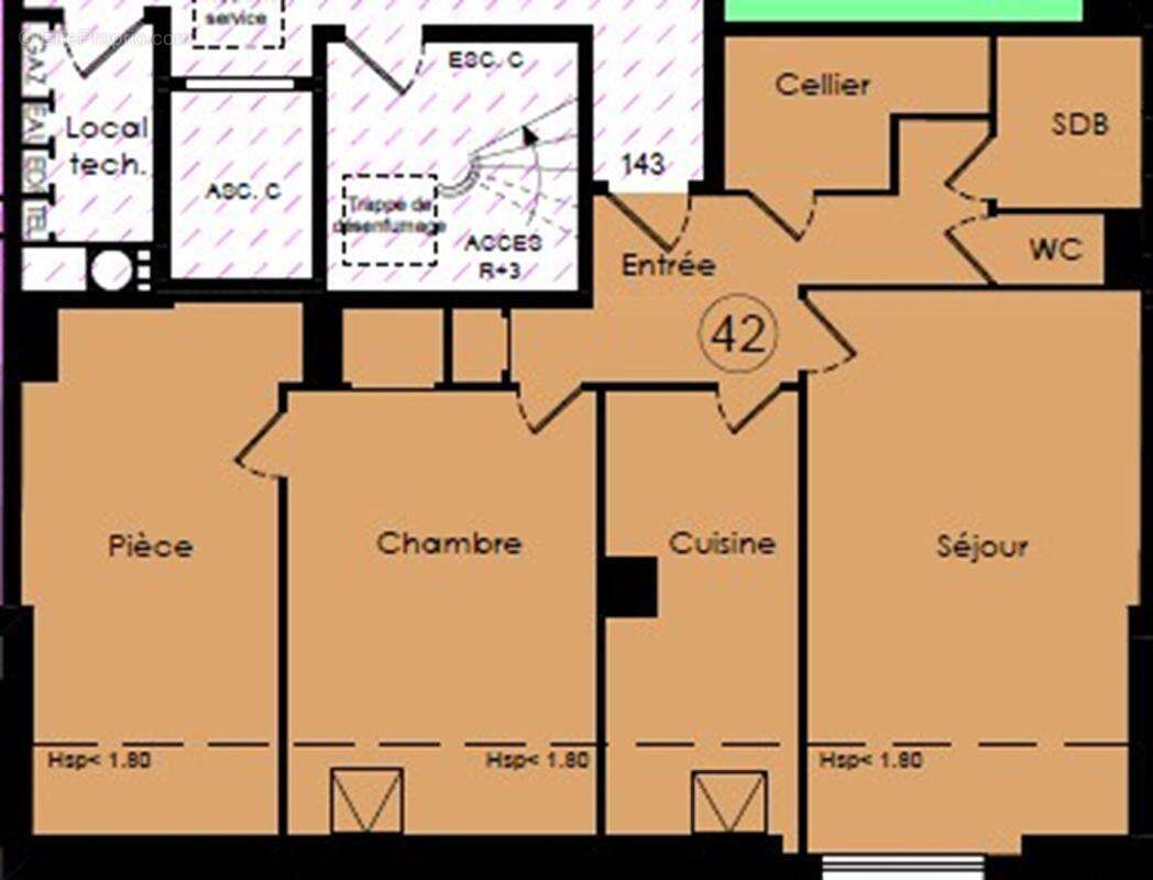 Appartement à LE MANS