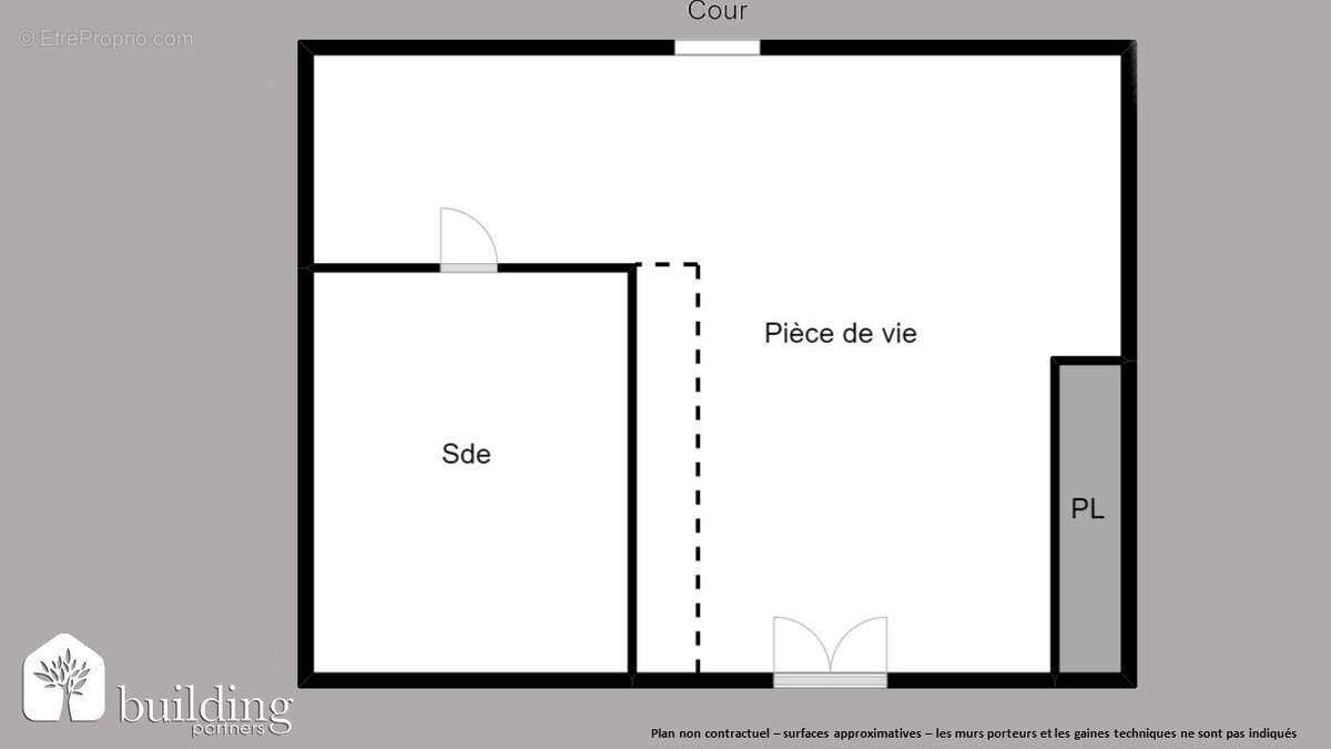 Pereire-Malesherbes Paris 17ème - Chambre de service 1 pièce 8 m² - photo 2