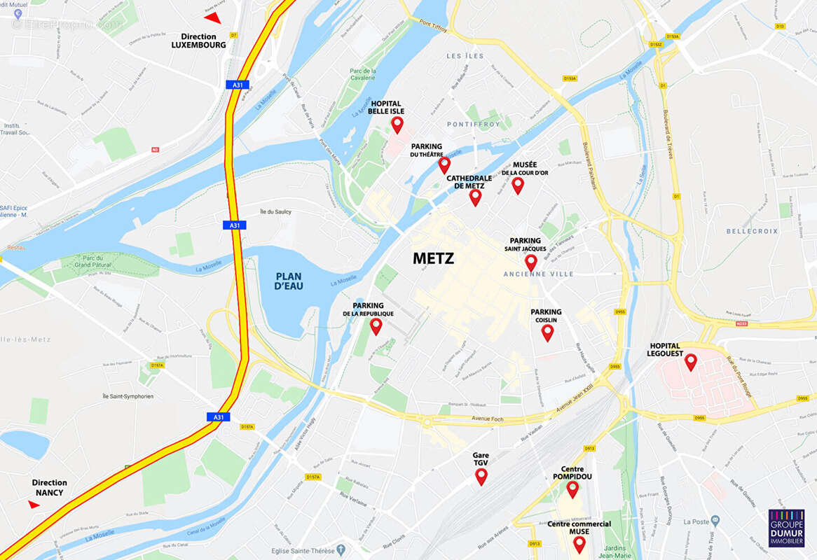 Appartement à METZ