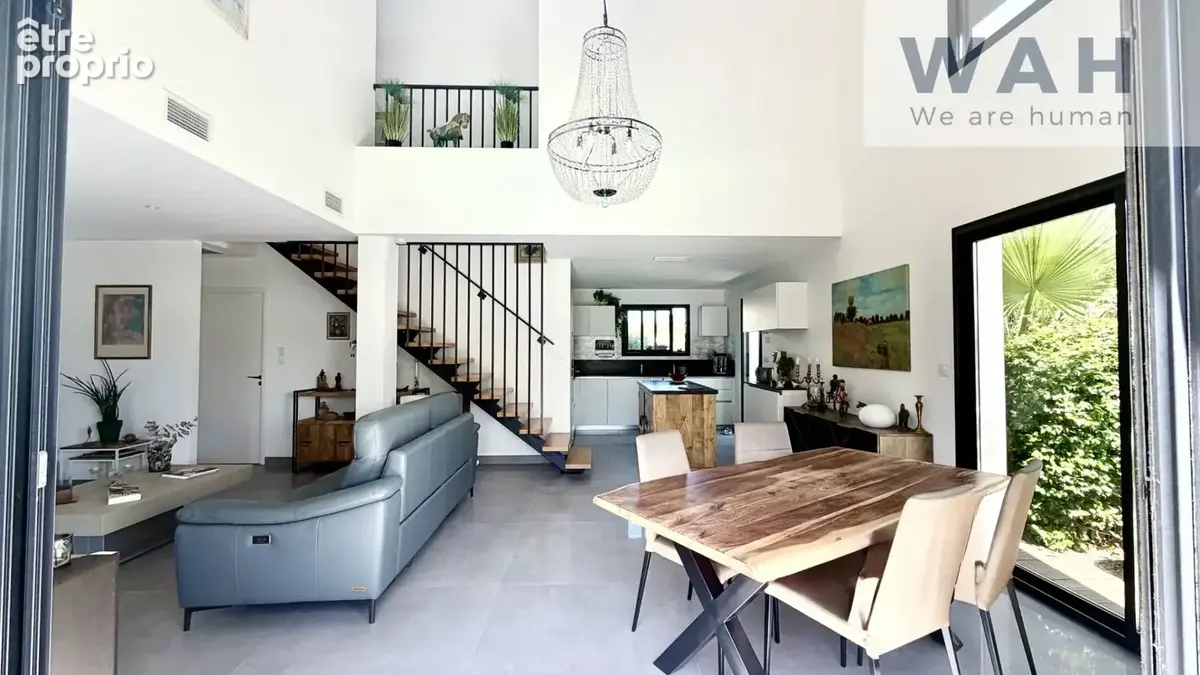 Maison contemporaine en R+1 de 120 m2 - 4 Pièces - Candillar - photo 7