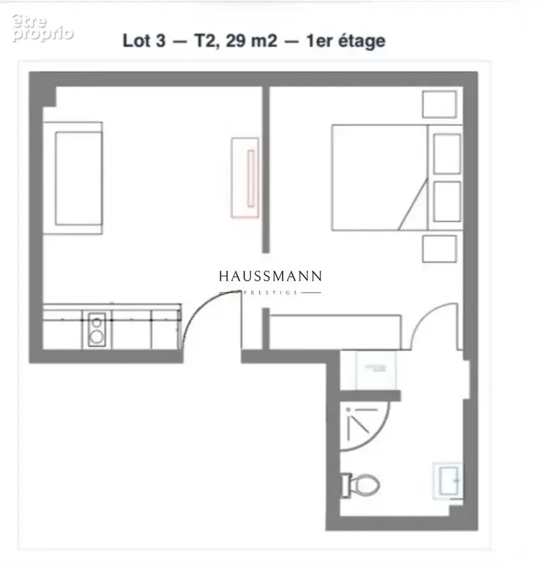 Appartement à PARIS-14E