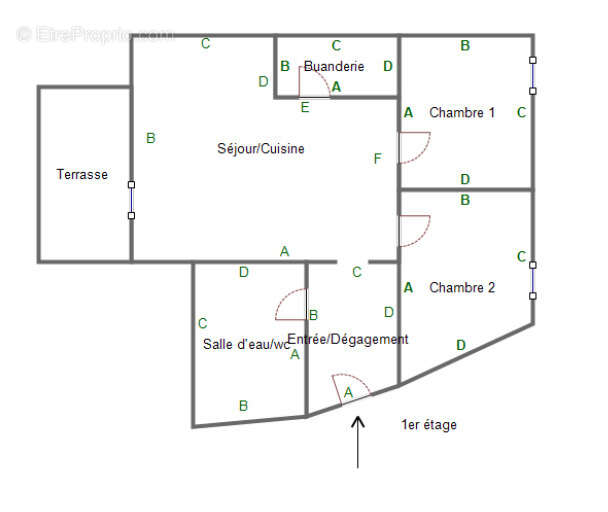 Appartement à MARSEILLAN