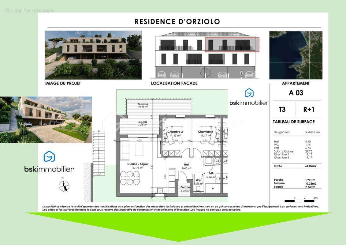 Appartement à PIETROSELLA