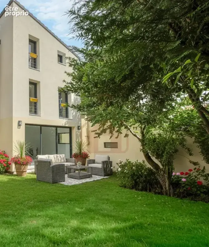 FACADE JARDIN - Maison à VILLEJUIF